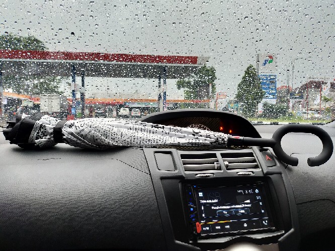 Bolde Ubrello Inverter Graphic Umbrella Payung Premium Terbalik Warna