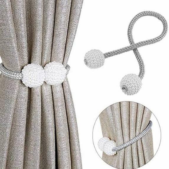 TALI GORDEN MAGNET PENGIKAT TIRAI HORDENG TASEL CURTAIN TIE ROPE BALL