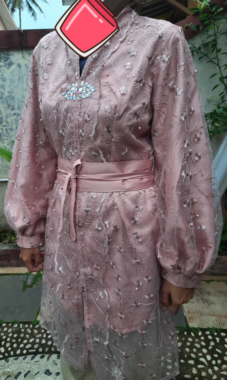 Couple Tunik Nurhaliza Rosegold
