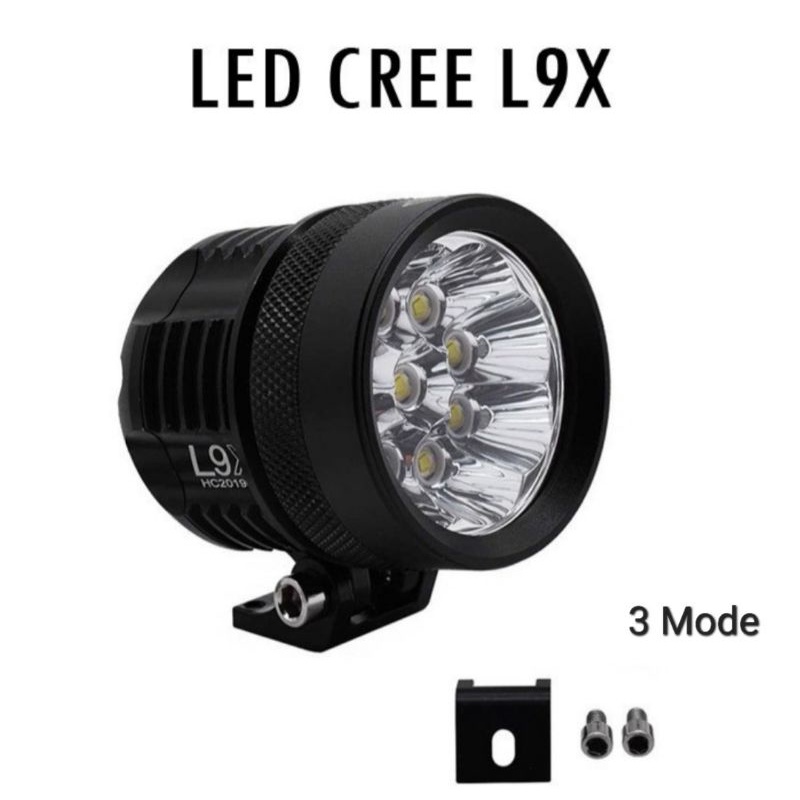 Lampu Led Sorot Tembak Cree L9X 9 Titik Mata 90 Watt VINYX Motor Mobil 90Watt 90W SpotLight