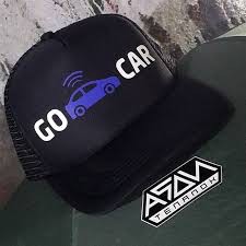 topi gocar driver , topi asesoris gocar , topi gocar murah