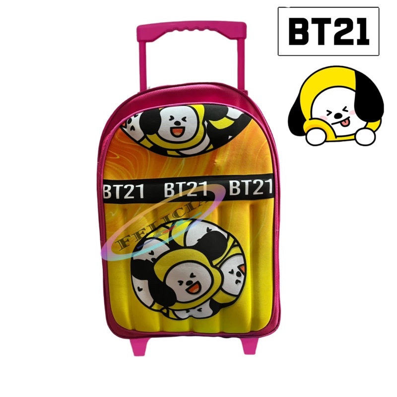 tas rangsel dorong troli embos chimy bts tas dorong anak tk sd model bts