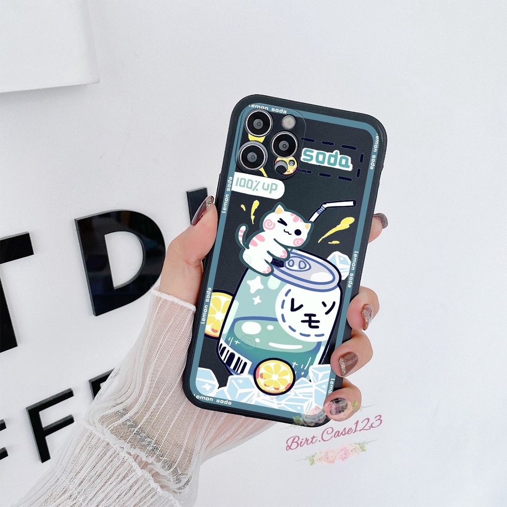 CASE CASING SOFTCASE SILIKON MACARON PELINDUNG KAMERA DRINK OPPO VIVO SAMSUNG XIAOMI REALME IPHONE ALL TYPE BC6156