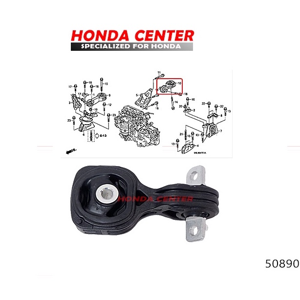 engine mounting gantungan belakang civic fd 2006 2007 2008 2009 2010 2011 1800cc matik