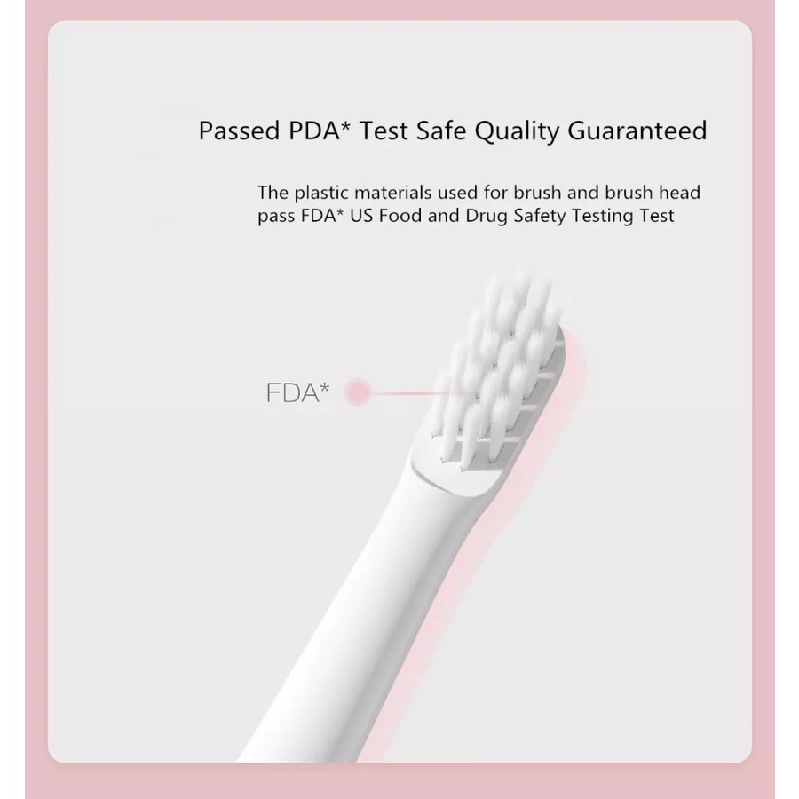 Mijia T100 Sonic Sikat Gigi Elektrik 1PCS - MES603 - White