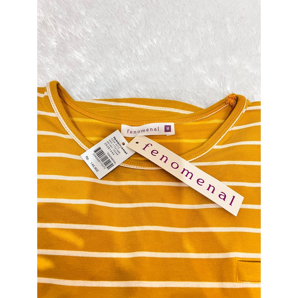 ☑️Kaos Atasan Cewe Phenomenal / FENOMENAL Salur Baby Terry