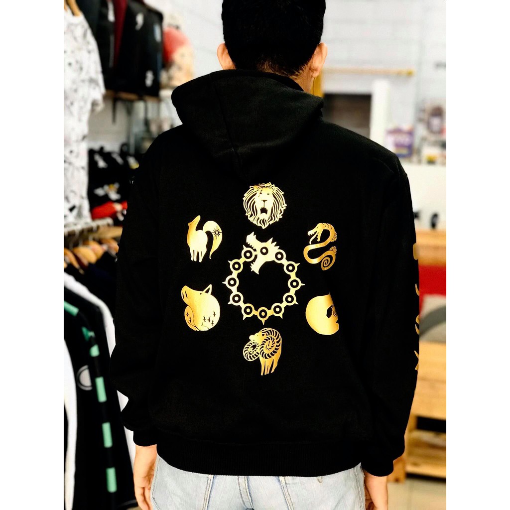 Jaket Seven Deadly Sins Gold