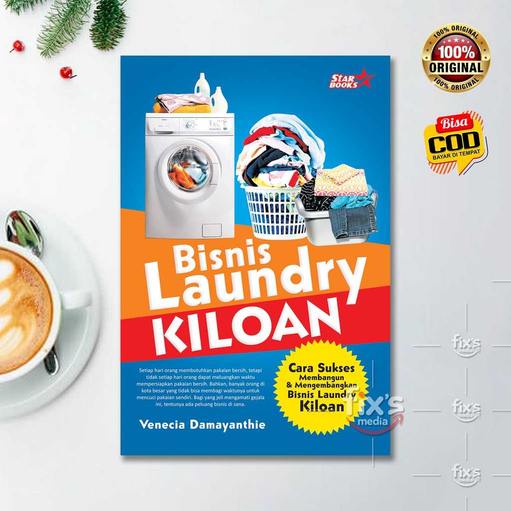 Jual Buku Bisnis Laundry Kiloan | Shopee Indonesia