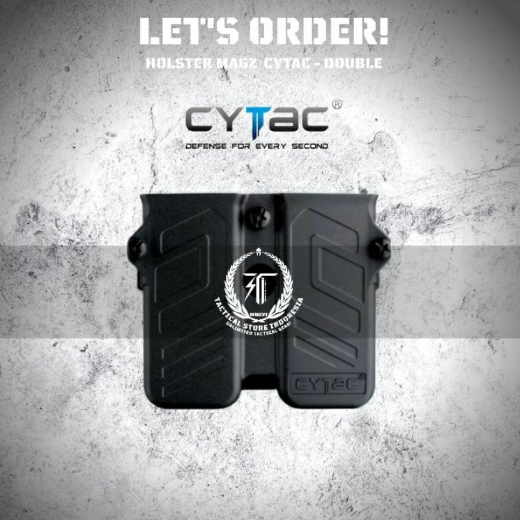 Holster Magazine Cytac Original Double Magazine - Pouch Magazine Cytac Universal TERMURAH