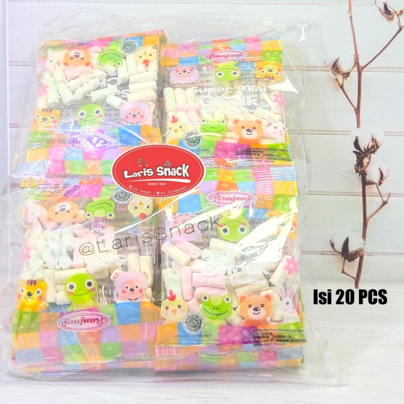 

Permen Youka Supermini Chalk Marshmallow Candy Ranjani (1 pak isi 20)