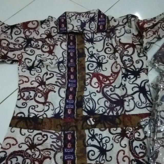 Maura Couple - Sania Ruffle Batik Couple Ori Ndoro Jowi Dnt Garansi Termurah Shopee -