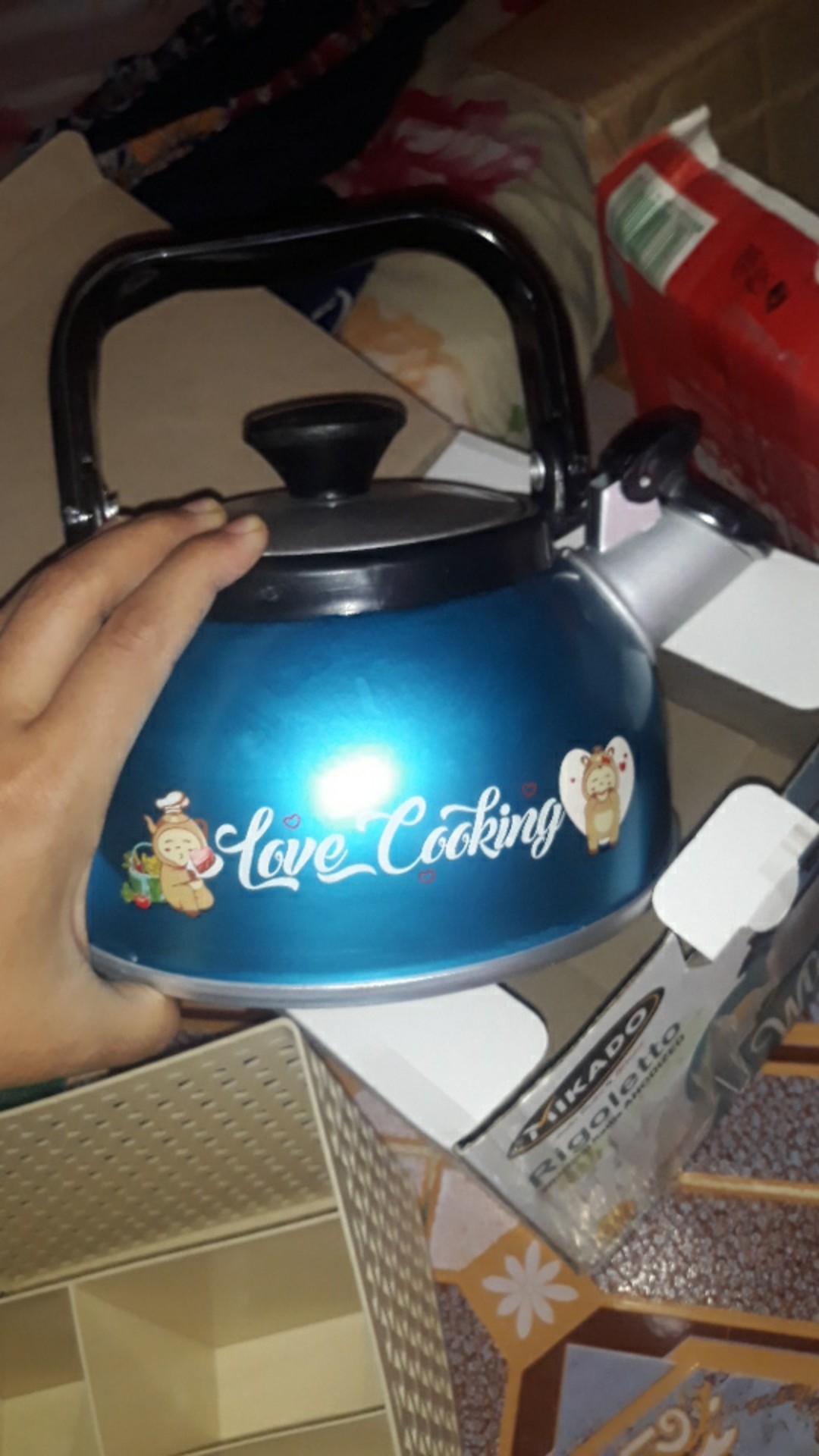 Teko Siul Ceret Siul Maspion Teko Bunyi Rigoleto 2,5/3/3,5 Liter Stylish