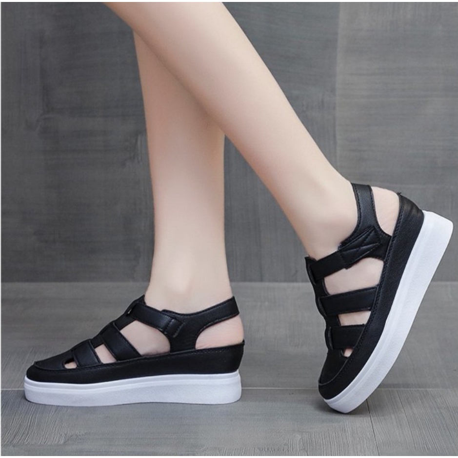 [DREAM] 170 Sepatu Sandal Wedges Wanita Premium Quality