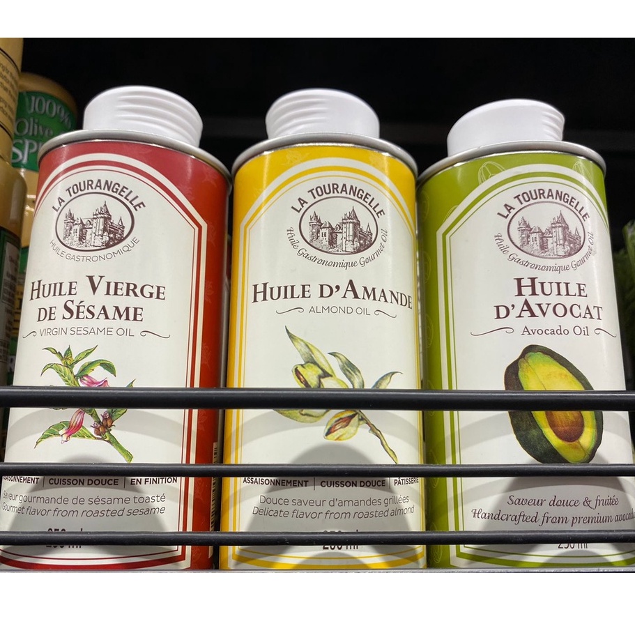 

La Tourangelle Virgin Sesame / Almond/ Avocado Oil Made in France 250 ML