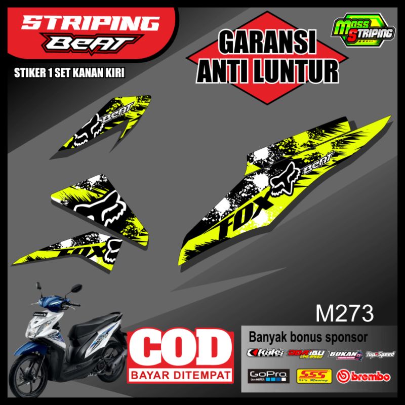 Jual Stiker Sticker Setiker Striping Setriping Steriping Motor Honda ...