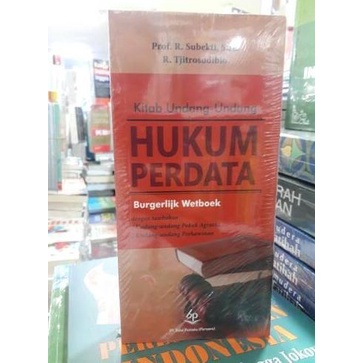 

KITAB UNDANG - UNDANG HUKUM PERDATA ( PROF. R. SUBEKTI, S.H ) Kode 1234