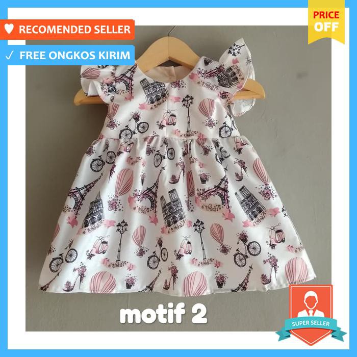  Baju  Bayi  Perempuan Dress Bayi  Handmade Katun Newborn  0 3 