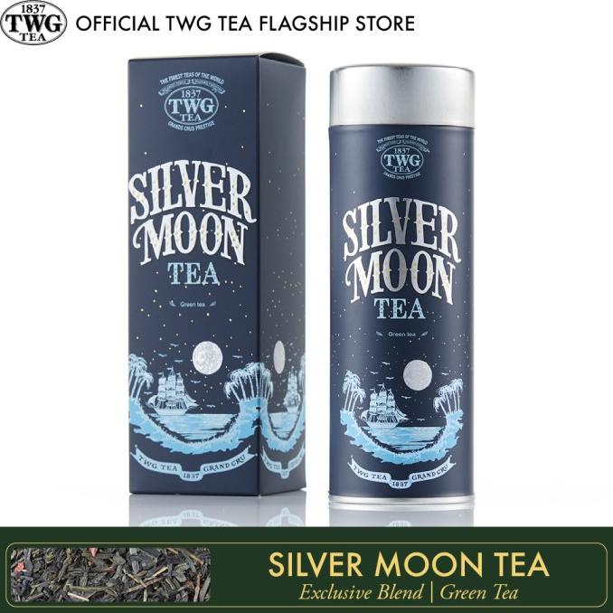 

[ COD ] TWG Tea Silver Moon Tea, Haute Couture Tea Tin, 100g GRATIS ONGKIR Kode 402