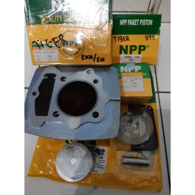 Paket Cylinder Blok-Blok Seher Honda Tiger NPP