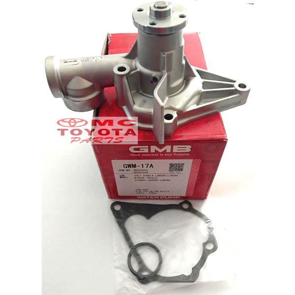 Water Pump Pompa Air Hyundai Accent Verna Cakra Mitsubishi Lancer GWM-17A