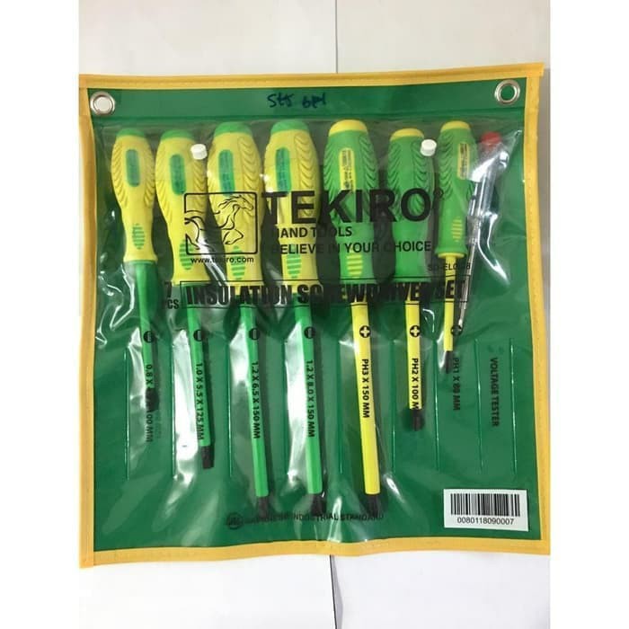TEKIRO - OBENG SET LISTRIK