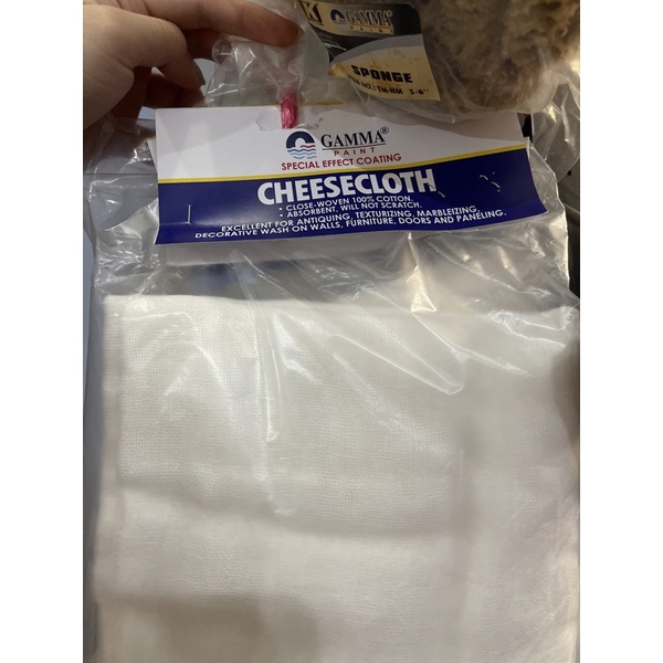 Cheesecloth Gamma Paint
