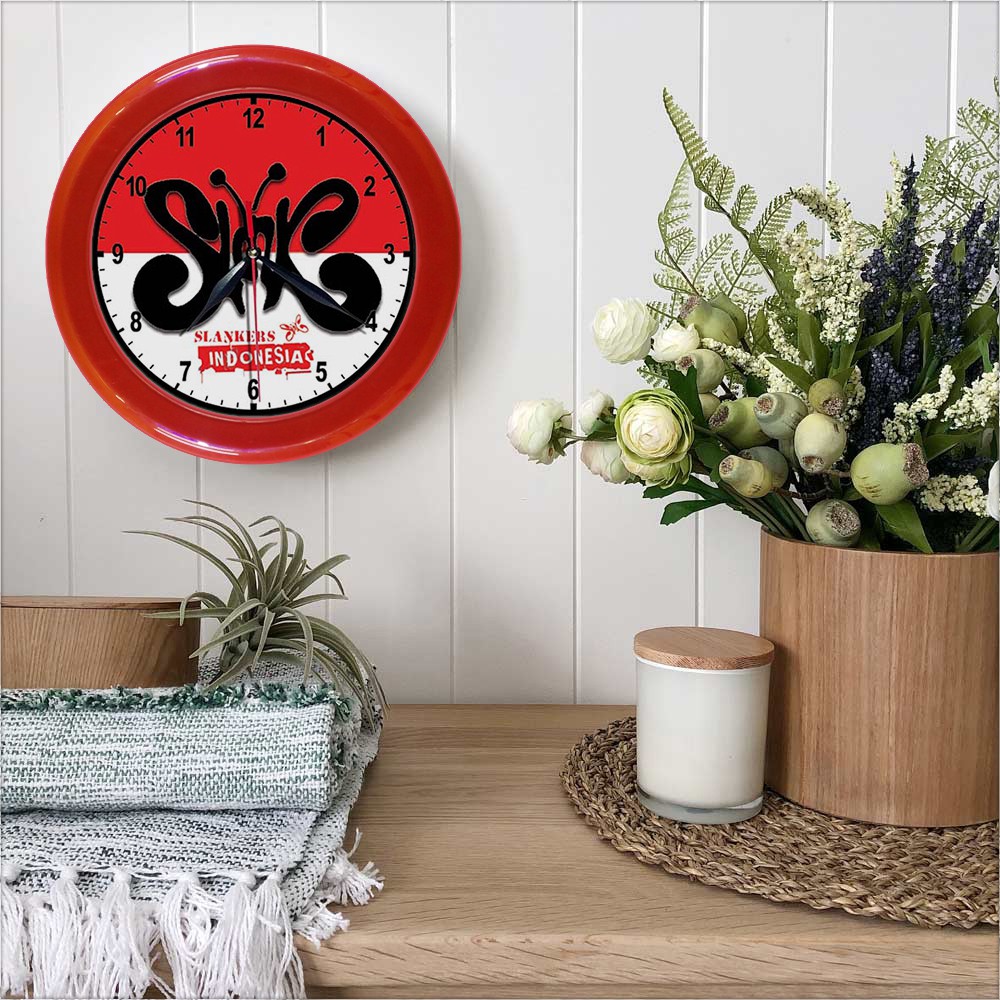 JAM DINDING SLANK 16   (DIAMETER 30CM)