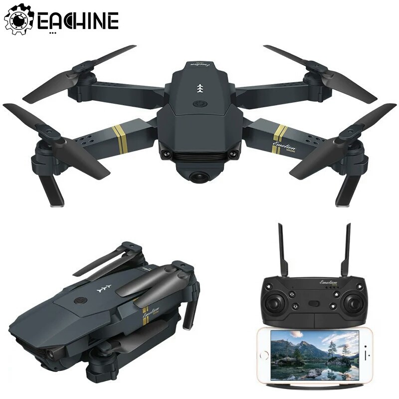 Eachine E58 WIFI FPV With Wide Angle HD Camera High Hold Mode Foldable Arm RC Quadcopter Drone RTF V