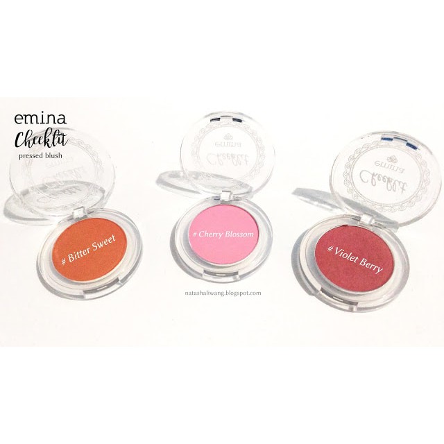 BLUSHON EMINA COSMETICS CHEEKLIT PRESSED BLUSH on EMINA KOSMETIK