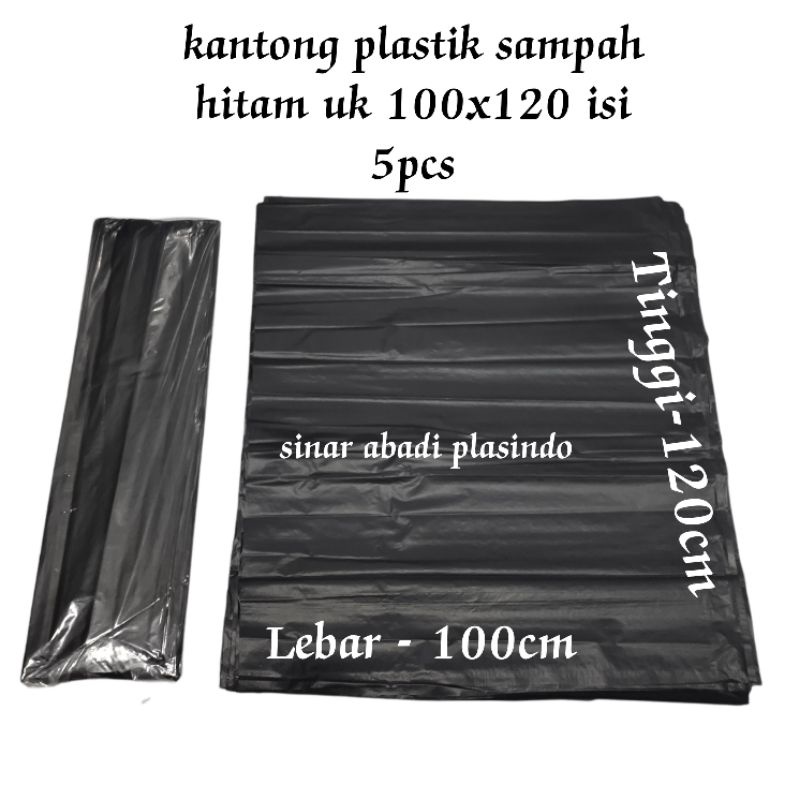 PLASTIK SAMPAH 100X120 - 60x100, TRASH BAG/KANTONG SAMPAH/KANTONG PLASTIK