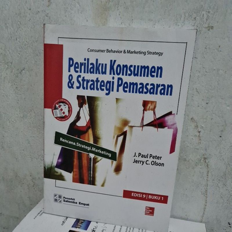 Jual Perilaku Konsumen Dan Strategi Pemasaran Edisi Jilid By Paul