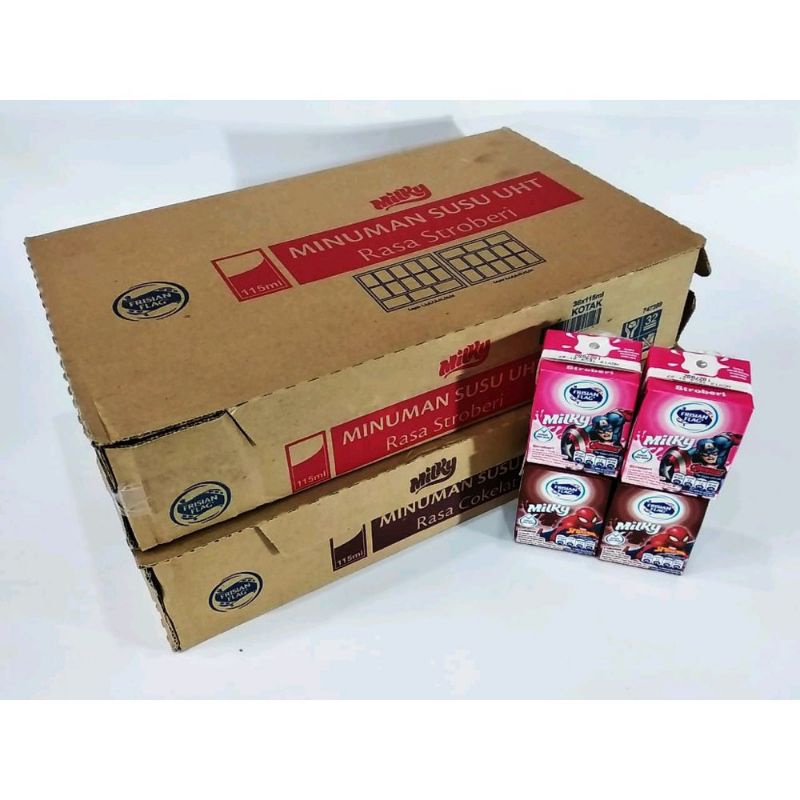 

Bendera UHT 115ml Milky / 1dus / Frisian Flag