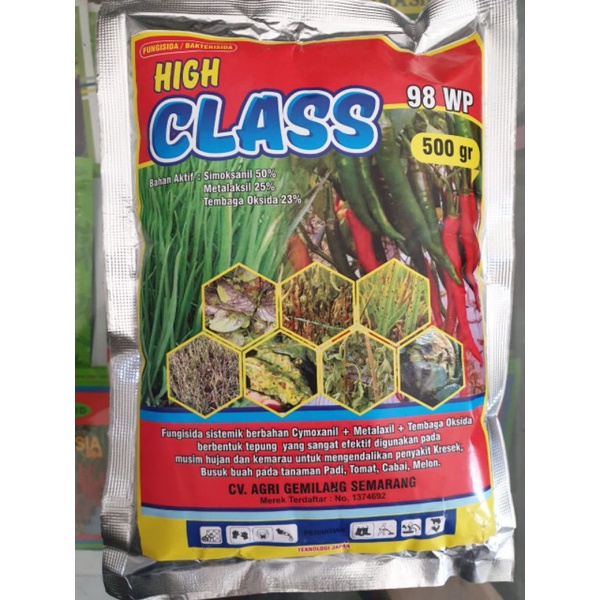 

Fungisida High Class 98 WP 500gram