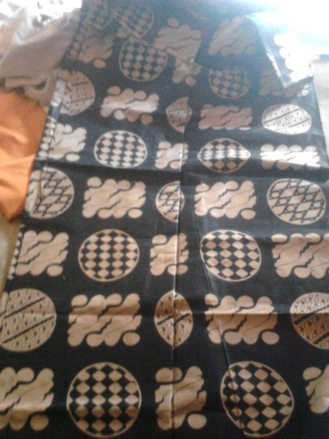 Kain Batik Pekalongan Coklat Hitam