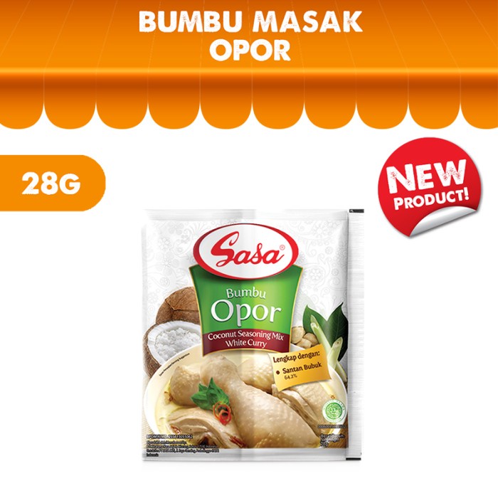 

Instan-Masak-Bumbu- Sasa Bumbu Opor 28G -Bumbu-Masak-Instan.