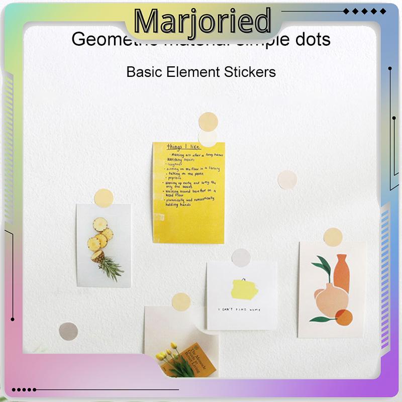 Stiker Label Index Dot Multifungsi Bisa Ditulis Untuk Dekorasi Diary / Scrapbook-MJD