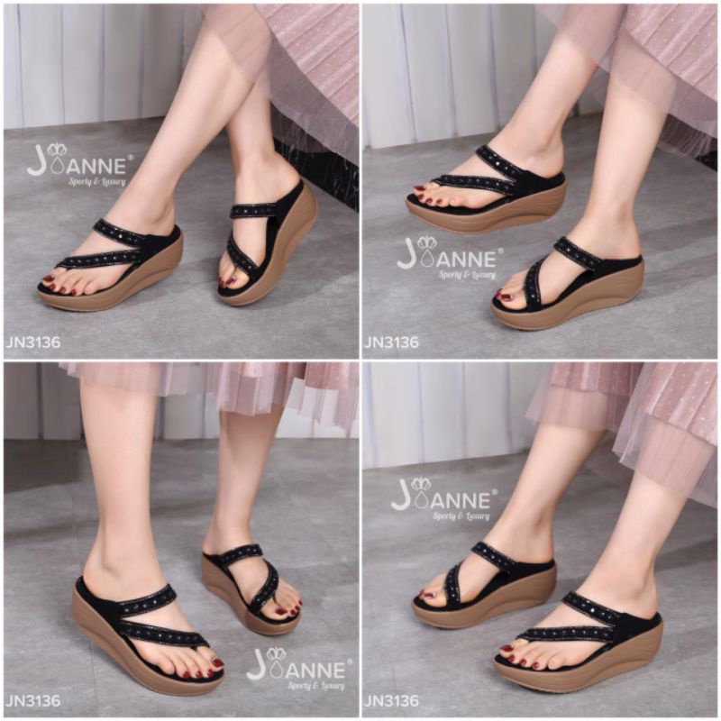 RESTOCK [ORIGINAL BRAND] JOANNE Wedges Sandals JN3136