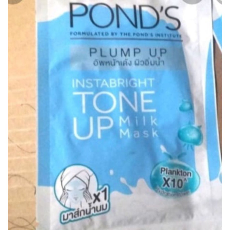 Pond's masker wajah Tone Up Milk  Mask 25 gr