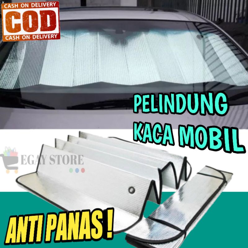 Tutup Kaca Depan Mobil Pelindung Kaca Dashboard Mobil Anti Panas Penutup Sun Shield Rol Bagian Dalam