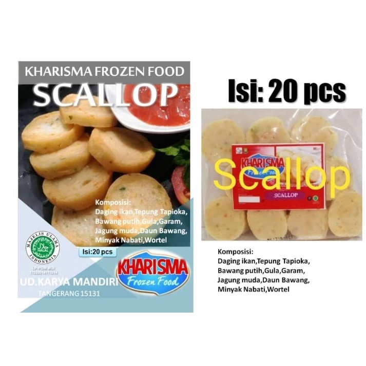 

Scallop Kharisma Frozen