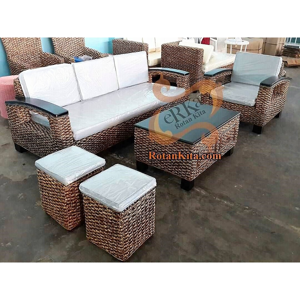 Kimo alas duduk custom 550 - Alas duduk busa kursi satu set_alas duduk busa kursi set dan kursi kayu