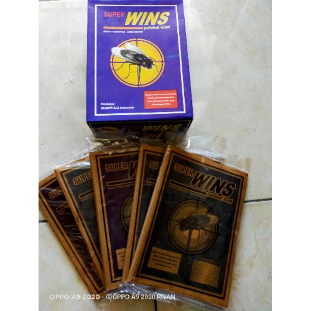 

Lem lalat MERK PAGODA / Super Wins harga untuk 10 lembar
