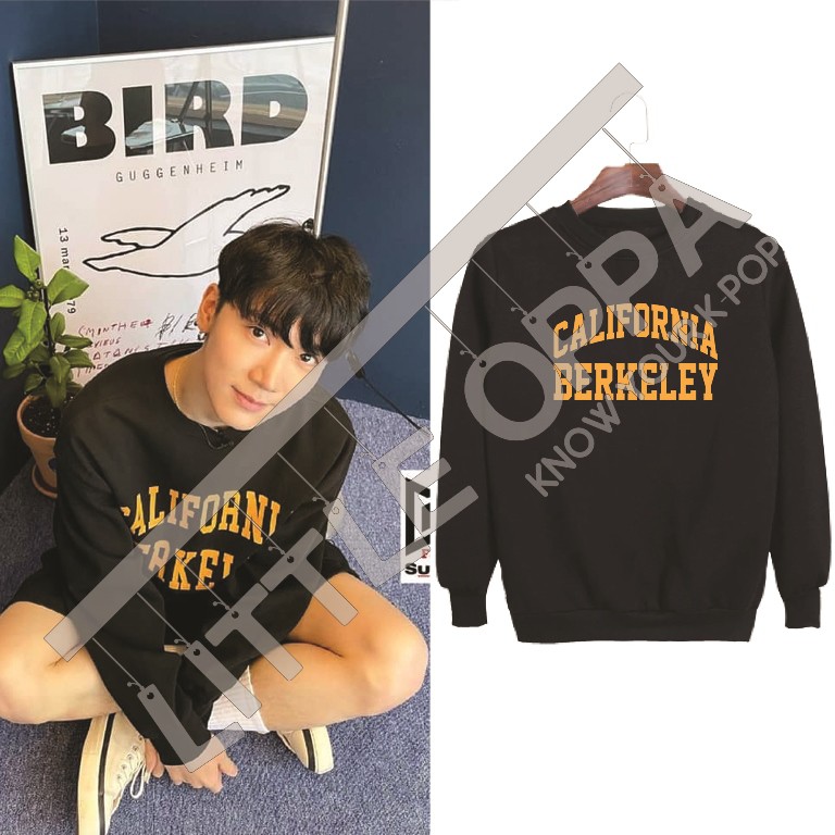 JACKET SWEATER KPOP IDOL FASHION WYV TEN CALIFORNIA BRKLY SWEATER