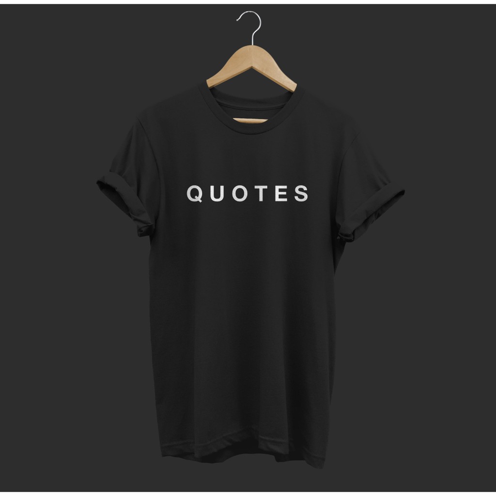 Kaos BIG Size &quot;QUOTES&quot; JUMBO Casual M-L-XL-2XL-3XL-4XL-5XL