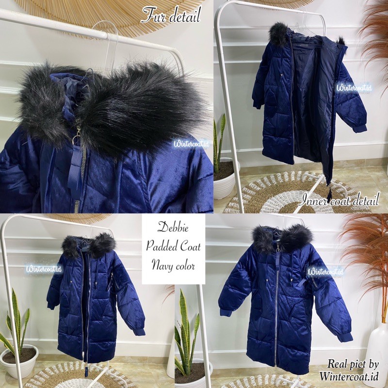 Padding coat jacket women jaket musim dingin wanita hangat import Debbie mantel big size jumbo