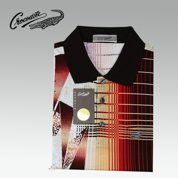 Kaos Crocodile Diamond 219-1663 - Merah, M