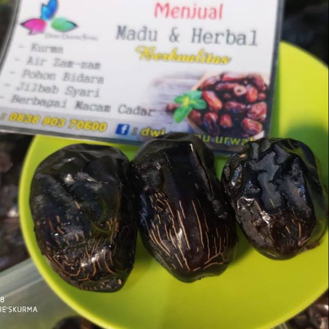 

Ajwa madinah super jumbo 500gr