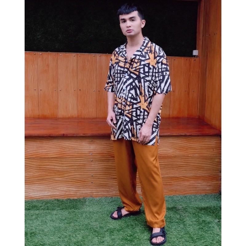 Piyama Cowok One Set Rayon Premium /Baju Tidur Pria Keren Adem Berkualitas/ Pajamas Cowok Dewasa