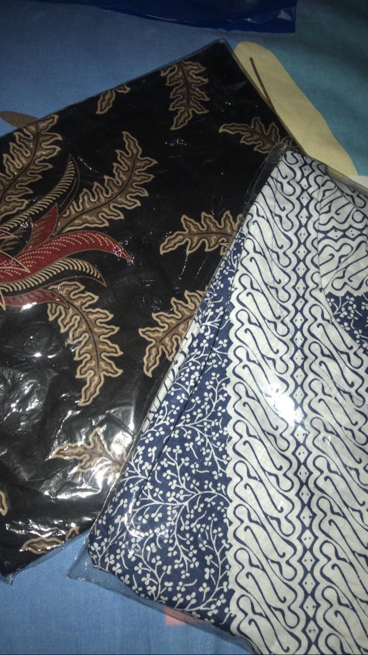 [cod] Tey-17 Batik Wanita Asj Sa Hrb026 Kenongo Kemeja Tosca Pendek Jumputan Kombinasi