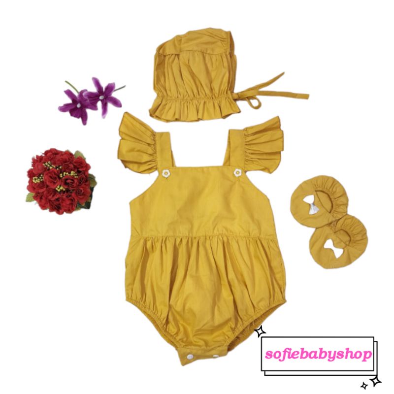 baju bayi perempuan set jumper baby girl